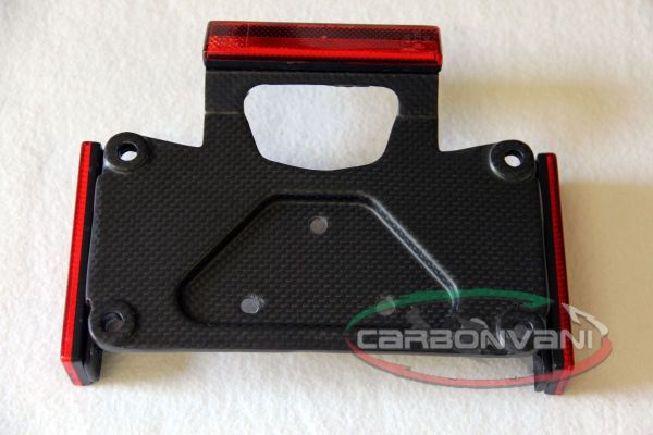CARBONVANI - DUCATI MONSTER 797 / 821 / 1200 CARBON FIBER LICENCE HOLDER USA (plate mount only) CARBONVANI - DUCATI MONSTER 797 / 821 / 1200 CARBON FIBER LICENCE HOLDER USA (plate mount only)